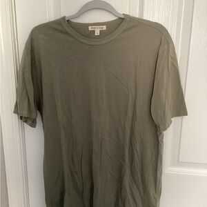 Men's Olive Green Crew Neck Tee